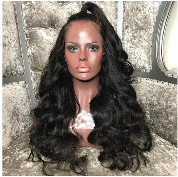 150% Density Lace Front Human Hair Wigs For Women Pre Plucked With Baby Hair Black Body Wave Brazilian Lace Wig