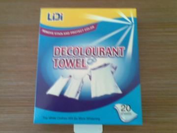 Non Wover Fabric Material Decolourant Sheet