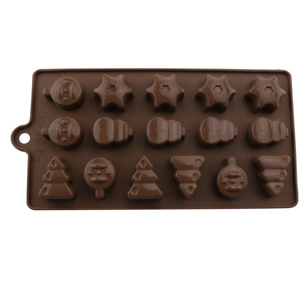 BPA Free Silicone Chocolate Candy Mold Bakverktyg