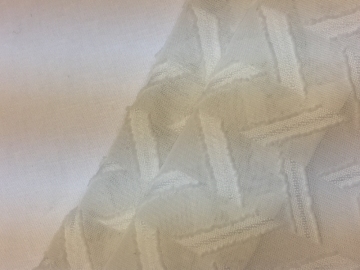 75D Polyester Jacquard chiffon Solid Fabric