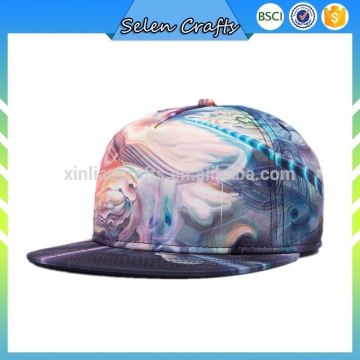 Sublimation Design Visor Snapback Hat Cheap Snapback Cap Promotion Hat