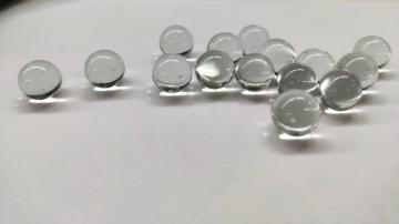 Special glass beads for bearing transparent glass beads