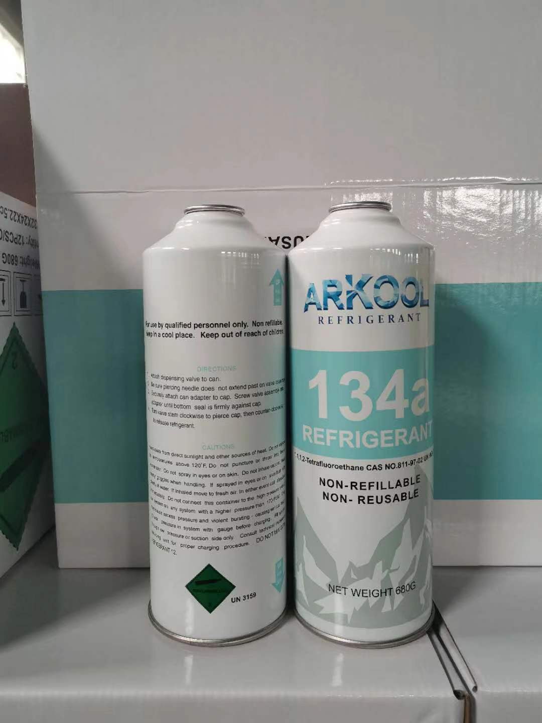 Refrigerant r134a 13.6kg r134a refrigerant gas cylinder /ISO/can CE DOT in hydrocarbon