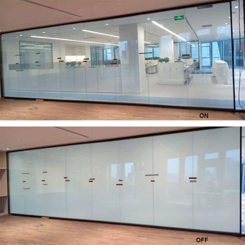 super transparent self-adhesive holographic projection film is used in glass Windows