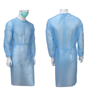 Blouses d&#39;isolation médicale jetables