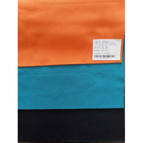 100% Polyester One Side Brush Poly Spun Fabrics