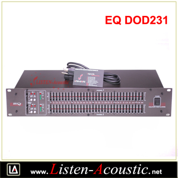 EQ DOD231 Two 31-band Exceptional Sound Quality Audio Equalizer