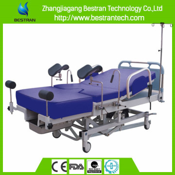 China BT-LD002 Hospital electric gynecology bed, delivery bed, maternity bed, child birthing bed for sale