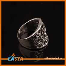 New Fashion Cut Out Leaf Vintage Old Fashion Ring Wholesale