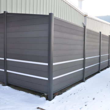 Easily Installed WPC Outdoor Fencing: Waterproof Wood Plastic Composite Fence