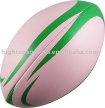Synthetic leather rugby ball