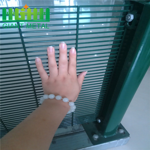 PVC 코팅 된 358 Anti-Climb Fence