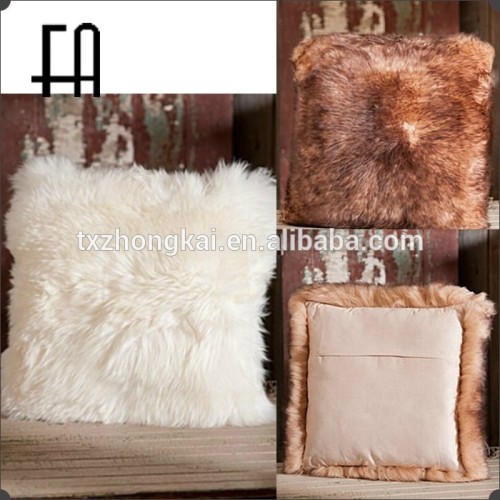 Factory directly wholesale price australian sheepskin fur pillow