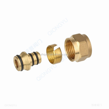 Multilayer PEX Pipe Compression Screw Fitting Adaptor