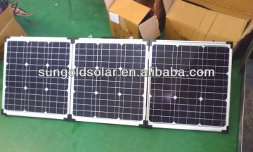 portable solar panels kit 120w18V for camping