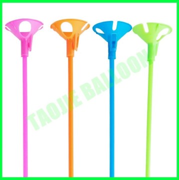Plastic balloon sticks and cups