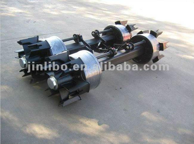 trailer axle-12 ton spoke axle for Germany Axle bpw axle trailer Parts