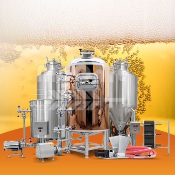 Automatic Copper Brewhouse Brewmaster Beer Manufacturing System for Sale