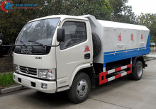 Big sale Dongfeng 4cbm garbage collection truck