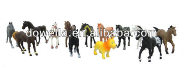 Small 3D Horse Animal Toy,Plastic Horse animal toys