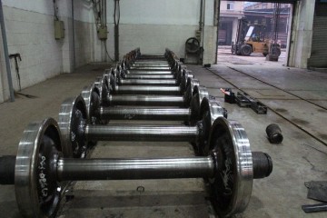 Railway Wagon Bogie Wheel Set