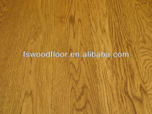 Golden wheat stain oak solid wood floors