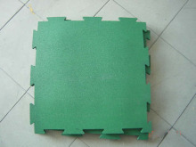 Interlocking Rubber Flooring