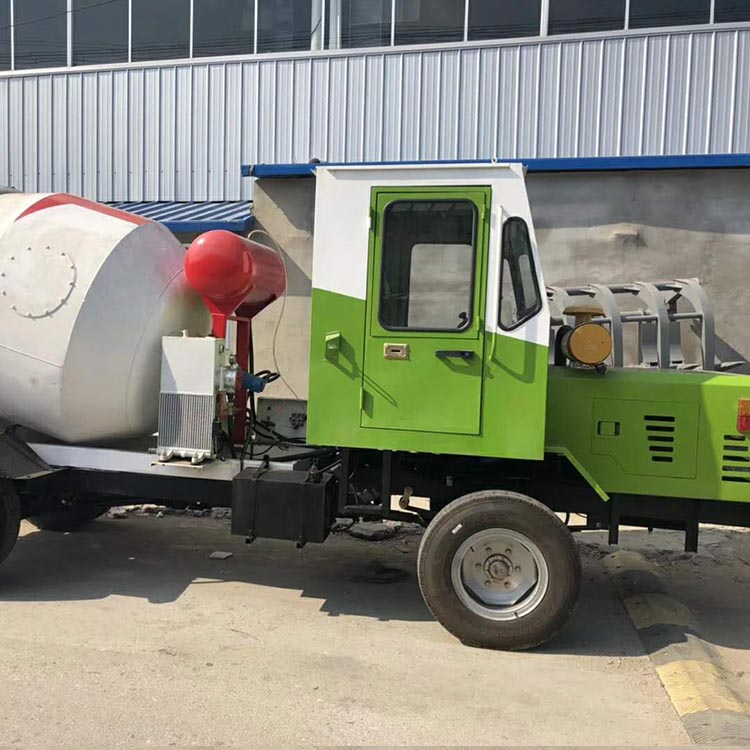 mortar material stirring truck Hydraulic concrete mixing vehicle be used for mixing and transportation