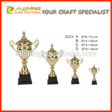 Chinese gold metal awards cup wholesale in 2016 for metal cup awards