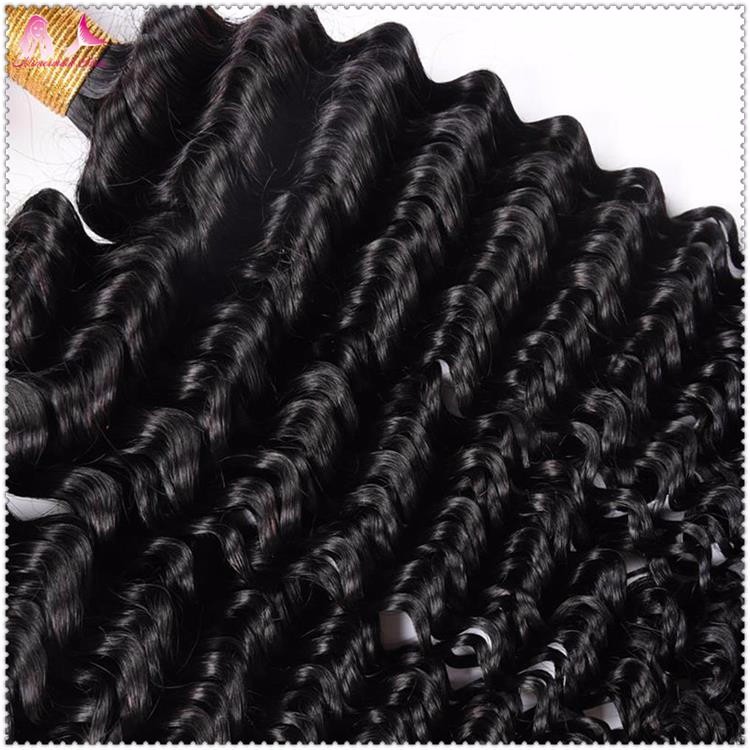 Brazilian wholesale raw weave bundles human hair pieces for black women virgin deep wave