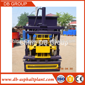 soil interlock earth cement compressed brick machine