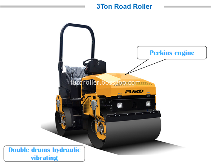 Double Drum Vibrating Roller