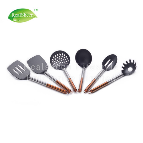 6 Piece Coating Handle Nylon Cooking Tools