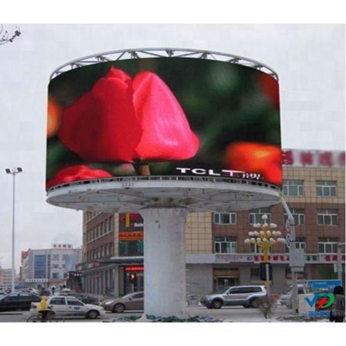 PH5 outdoor column support LED display