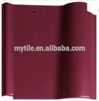 Rose Red Ceramic Spanish roof tile