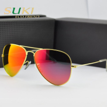 China sunglasses aviator glasses sun colorful lenses