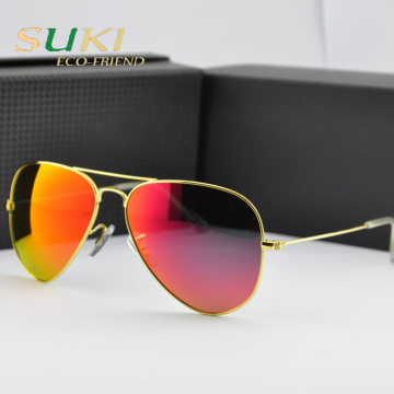 China sunglasses aviator glasses sun colorful lenses