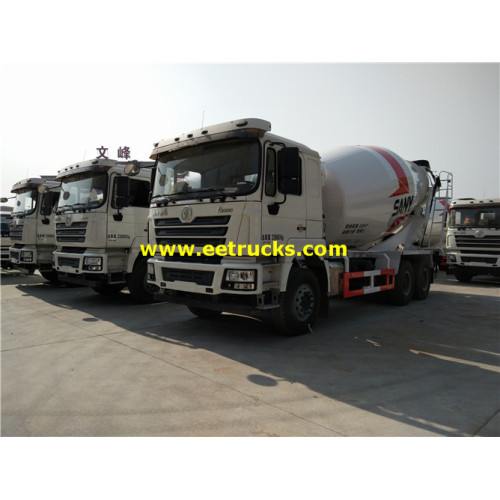 SHACMAN 12000 Liters Beton Transit Mixing Vehicles