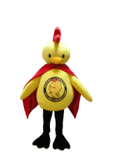 Yellow Chicken Mascot Costume