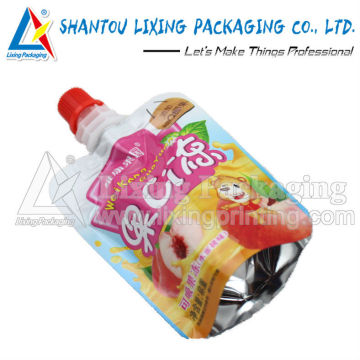 LIXING PACKAGING icy spout pouch, icy spout bag, icy pouch with spout, icy bag with spout, icy spout pouch bag