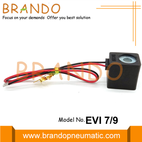 Στερεοειδές πηνίο EVI 7/9 24VDC 4.8W 100% ED IP65