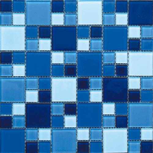 Mosaico de cristal de elegancia