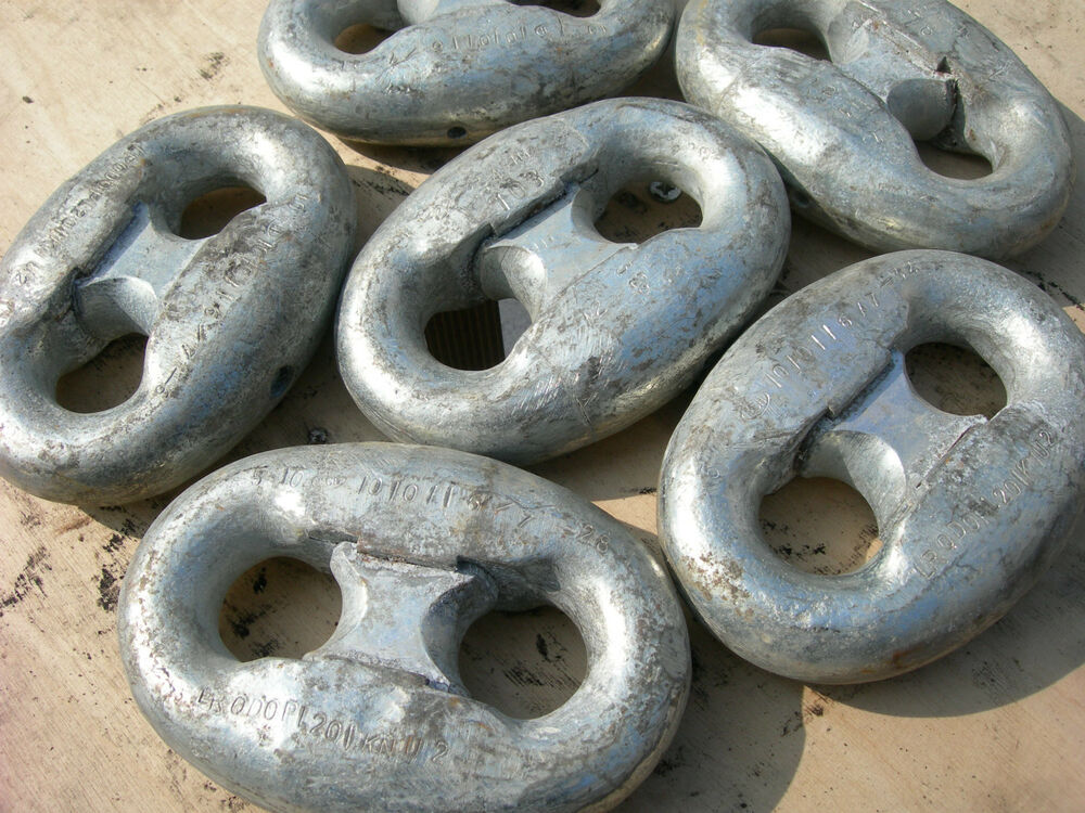 US Type Precision Casting Galvanized steel Marine Anchor Link Chain kenter shackle