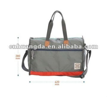 Fashion cavans duffle bag