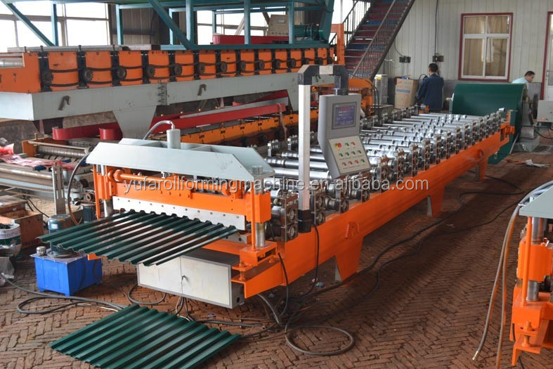 Professional Low Price Rolling Shutter Machine clay roof tile machine