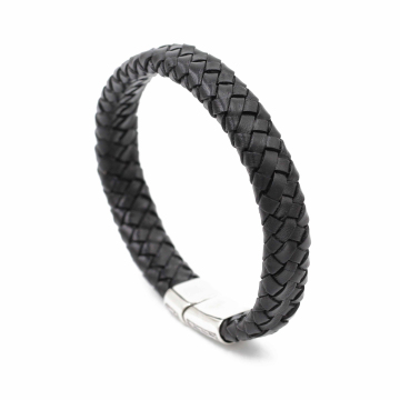 Bijouterie Stainless Steel Wholesale Custom Fashion Mens Leather Bracelet/Charm Bracelet Jewelry