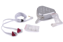 Heartbeats ladygaga In-ear Rose Red