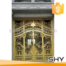 small wrought iron outdoor fence gate