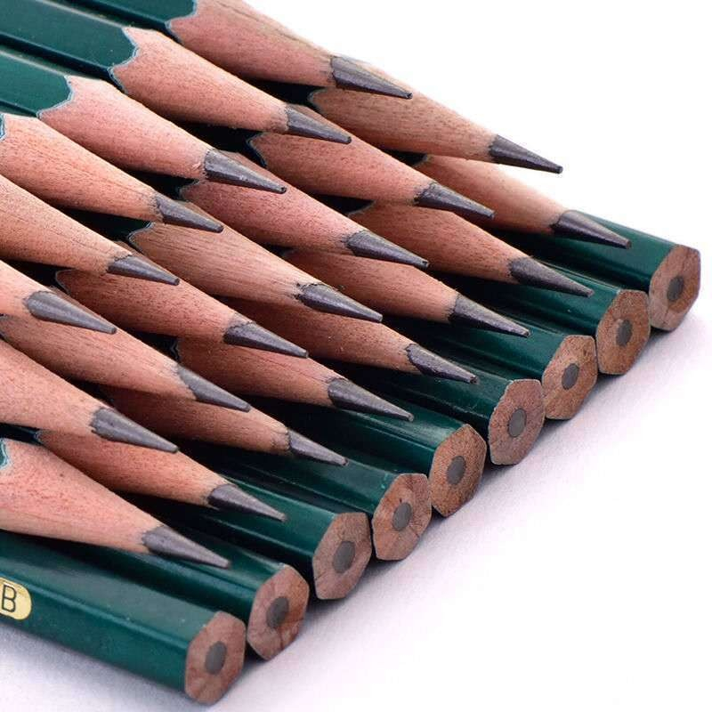 Custom High-quality High-quality Stationery B 2b 3b 4b 5b 6b H 2h 3h 4h 5h Hb Wooden Sketch Drawing Graphite Pencil