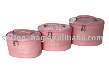 cosmetic case sets polyester